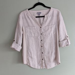 JM Collection Linen Shirt